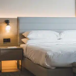 bed, bedroom, room